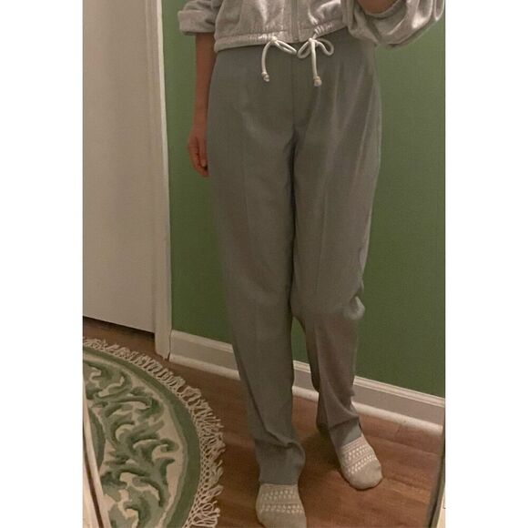 LIZ CLAIBORNE Grey High Rise  Women’s Trousers Size Medium - Picture 2 of 9